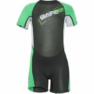 NWT BARE Tadpole Shorty Toddler Kids Neoprene Zip Up Rash-Guard Wetsuit 2 Yrs
